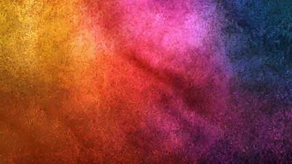 Wall Mural - Abstract colorful background with dynamic moving grain for looping. Colorful grain animation on abstract background. colorful background texture