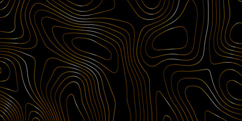 Wall Mural - abstract light pattern vector illustration, topographic map background concept, vibrant neon lights 