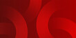 © Fahrus sinatria - Abstract red background with glowing curve lines. Modern shiny red gradient geometric circle lines pattern. Futuristic concept. Suit for banner, brochure, poster, presentation, cover, website