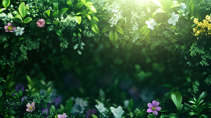 Botanical leaf texture wallpaper, tropical summer background, nature design