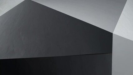 Wall Mural - banner business background shapes grey abstract black texture pattern 3d print dark triangular long template gray panorama geometric bsite gradient design paper abstract texture geometric paper