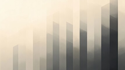 Poster - Abstract gradient fill transitioning from dark to light shades in a minimalist composition
