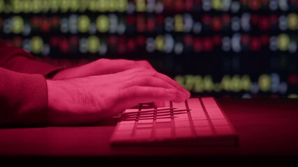man work with chat ai online, connecting with ai and using a chatbot. it engineer software developer
