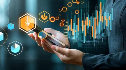 Dynamic Smartphone Interaction with Graphical Data Visualization for Modern Technology Analysis