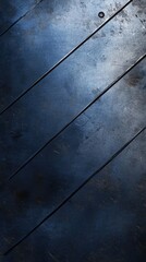 Poster - Distressed metal texture with deep shades and subtle variations reflecting light in a rugged environment