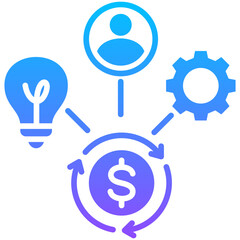 Poster - Business Model Icon