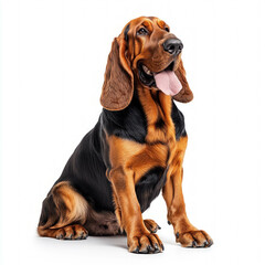 Wall Mural - Hound Dog Isolated