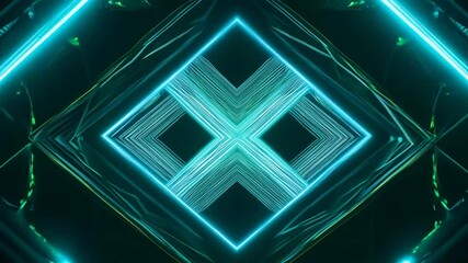 Wall Mural - abstract wallpaper lights green background glowing neon abstract wallpaper background organic green 