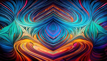 Wall Mural - abstract colorful background