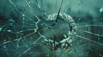 glass crak