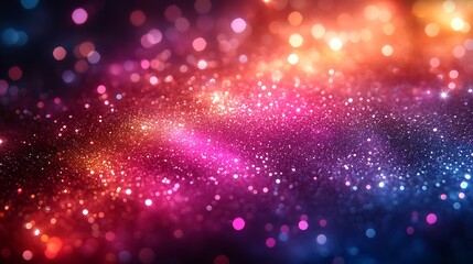 Sparkling Galaxy Stars Cosmic Texture Background