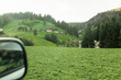 © Lupe Rodriguez/Stocksy - Dolomites landscape seen from inside a vehicle during the trip.