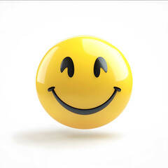 Wall Mural - smile icon on white backgroundvector