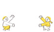 © sato66 - 紹介する人たちのイラスト