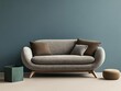 © Shrikant - Modern Neutral-toned Sofa with Pillows