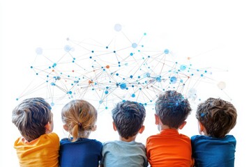 Wall Mural - engaging children in learning through educational technology strategies classroom visual representat