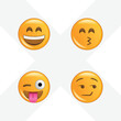 © Afi Design  - funny emoji vector