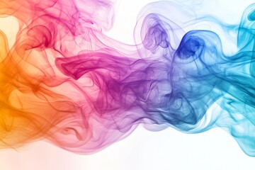 Poster - A smooth and vibrant abstract background featuring colorful swirling effects. Ideal for creative projects, this design adds a dynamic and artistic touch.