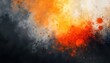 © Pete - Abstract background design with vibrant color gradient. Orange, red colors blend with black, white creating textured effect. Grungy, grainy texture adds dynamic look. Empty space available for copy