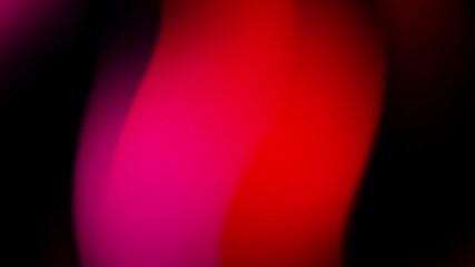 Wall Mural - Abstract gradient design featuring smooth curves in shades of red and pink.