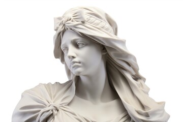 Wall Mural - Sculpture statue woman art.