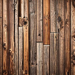 A wooden wall with a grainy texture and a rustic feel. The wood is weathered and has a natural, organic appearance. The wall is likely part of a cabin or rustic home