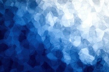 Wall Mural - abstract blue background featuring a gradient of shades and geometric shapes