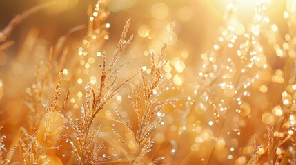 Canvas Print - golden wheat field