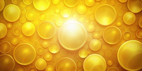 abstract bright yellow circles background with a render effect, abstract, bright, yellow, circles, b