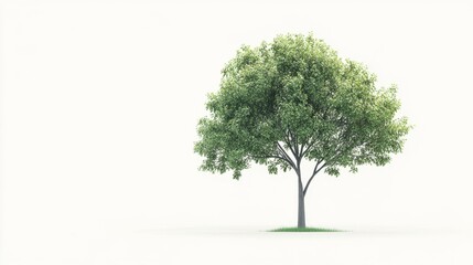 Poster - tree isolated on white