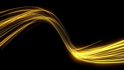 Wall Mural - isolated gold logo reveal light animation background