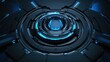 © Johannes - Abstract vector blue technology concept background