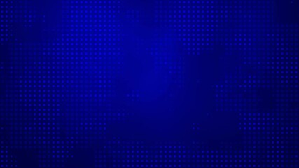 Wall Mural - abstract background - dynamic blue grid with shifting halftone dots, vibrant and futuristic design, 