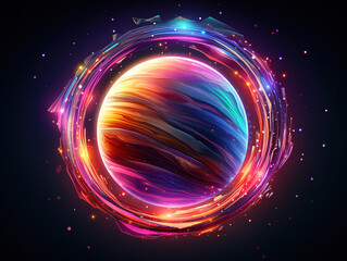 Wall Mural - Eye catching Universes background