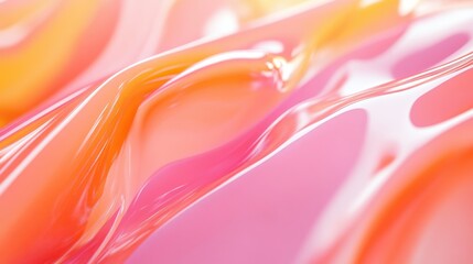 Wall Mural - Orange and pink abstract background