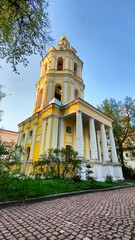 Wall Mural - St. Andrew's russian orthodox monastery temple cathedral church in Moscow