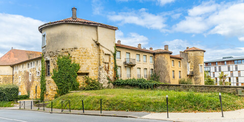 Wall Mural - Exterior of Chateau-Vieux building in Bayonne, France