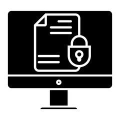 Wall Mural - password icon vector. protection illustration sign. security symbol or logo.