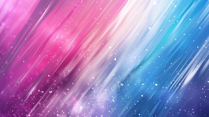 Wall Mural - Abstract background with diagonal lines and a gradient of pink to blue.