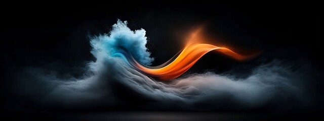 Captivating depicting the dynamic behavior of a wave packet as it undergoes reflection refraction and diffraction at various frequencies