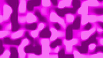 Wall Mural - abstract glowing pink stop motion texture background seamless loop video