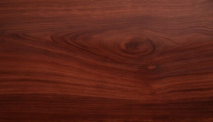 Wall Mural - Rich Mahogany Wood Grain Texture: A Deep Red Wooden Background