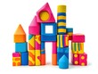 © BASHEER - Bright foam building blocks with bold patterns and smooth interlocking pieces