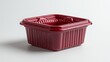 © Mark - White Lid Red Plastic Storage Container, Isolated