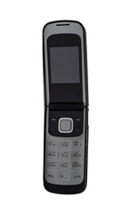 Wall Mural - Retro mobile phone with a classic button design on a transparent background. The high resolution and transparent background make it perfect for use in advertising, illustrations, and design projects.