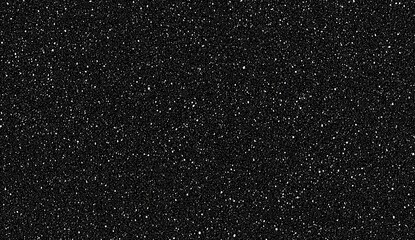 Wall Mural - a black and white photo of a starry night sky. the stars are scattered throughout the sky, creating 