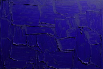 Sticker - Abstract Deep Blue Textured Background Art