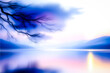 © Concept Photo Studio - Crépuscule sur le lac, clame et sérénité