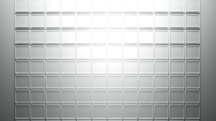 Wall Mural - white squared paper sheet texture abstract white grid background illustration