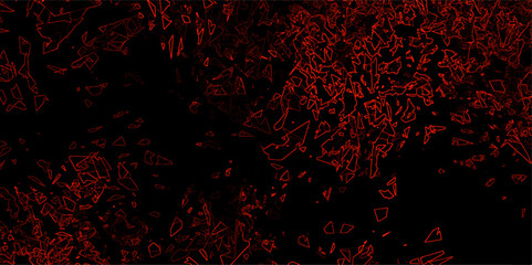 Wall Mural - abstract red grunge marble on black background and dark red fire particle burn effect sparkles patte